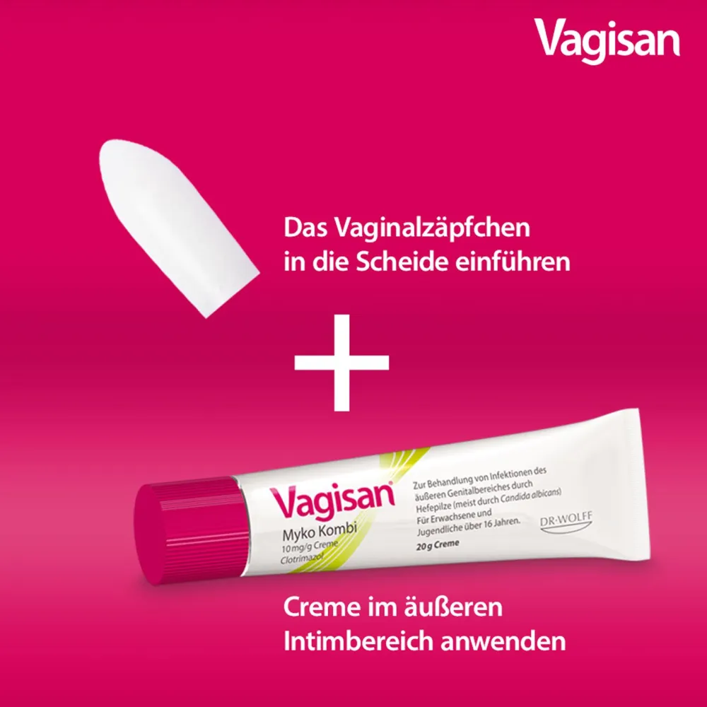 Myko Kombi 3 Tage + Milchsäure Set bei Scheidenpilz>Vagisan Sale