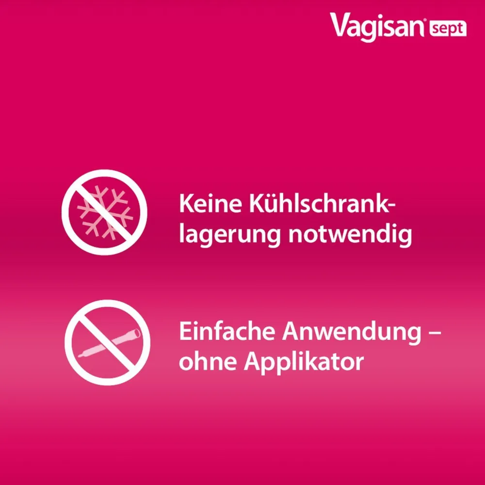 sept: Antiseptische Vaginalzäpfchen mit Povidon-Iod bei Scheideninfektionen>Vagisan Outlet
