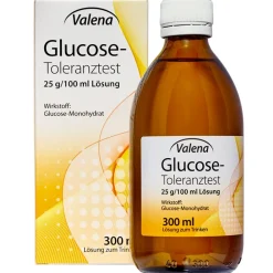 Valena Glucose Toleranztest 25 g/100 ml| Online
