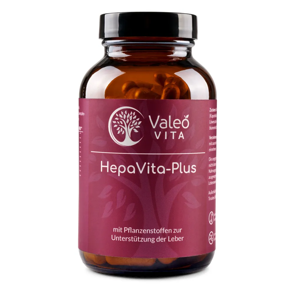 Valeo Vita® HepaVita-Plus - Leberkomplex mit Mariendistel, Artischocke, Löwenzahn & Alpha-Liponsäure| New