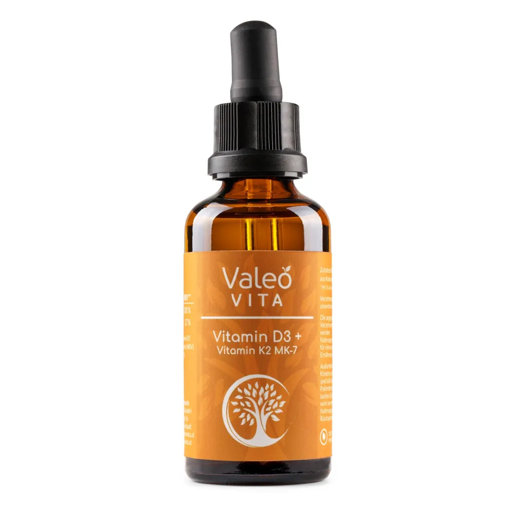 Valeo Vita® Vitamin D3+K2 (Tropfen)| Hot