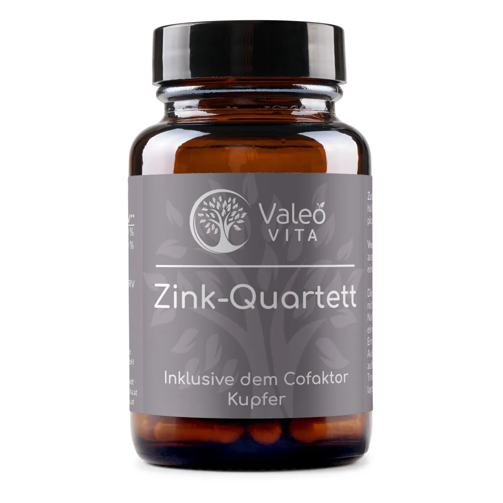 Valeo Vita® Zink-Quartett + Kupfer Kapseln - 30 mg> Outlet