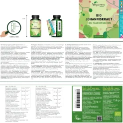 Johanniskraut mit Passionsblume BIO>vegavero