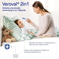 ® 2in1 Infrarot-Fieberthermometer DS 22|Veroval Clearance