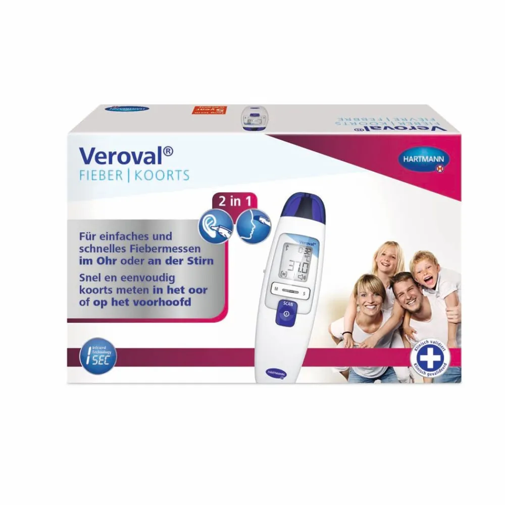 ® 2in1 Infrarot-Fieberthermometer DS 22|Veroval Clearance