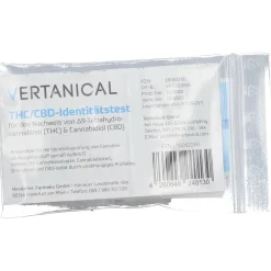 VERTANICAL THC/CBD Identitätstest| Clearance