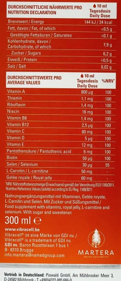 Vibracell® - Vitaminkonzentrat| Outlet