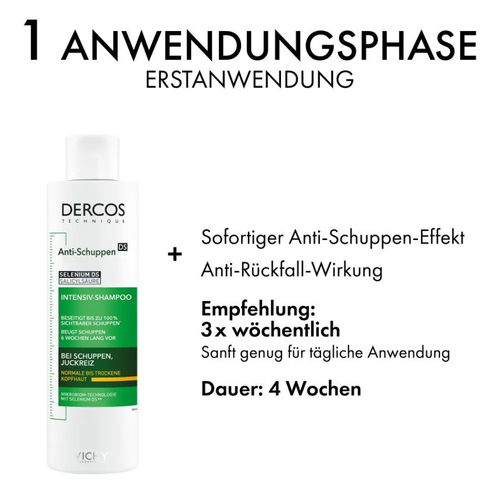 Dercos Anti-Schuppen Shampoo trockene Kopfhaut>Vichy