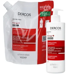 Vichy Dercos Vital Anti-Haarverlust Shampoo + Vichy Dercos Vital Anti-Haarverlust Shampoo Nachfüllpack> Clearance
