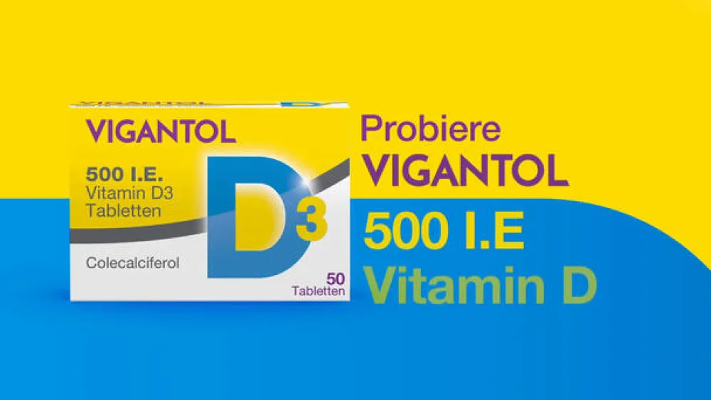 ® 500 I.E. Vitamin D3 - Jetzt 20% mit dem Code 20 sparen>Vigantol Outlet