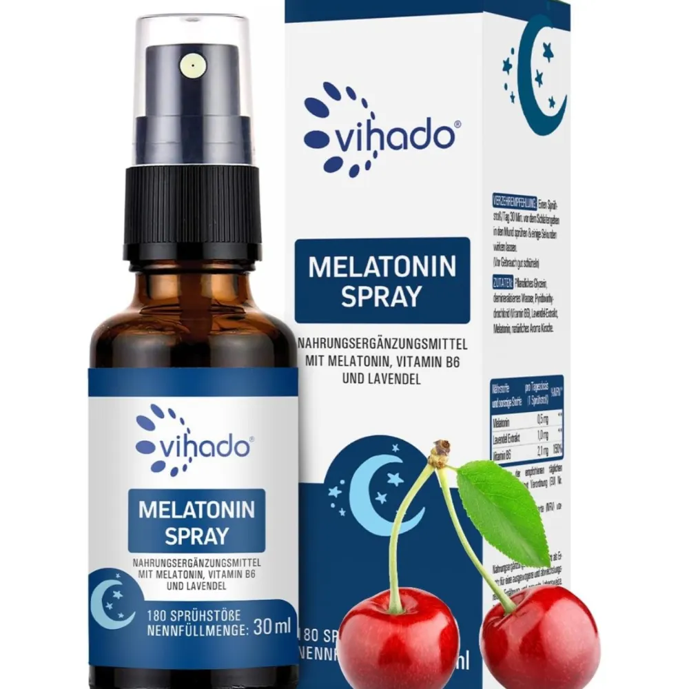 Vihado Melatonin Spray Kirsche> Hot