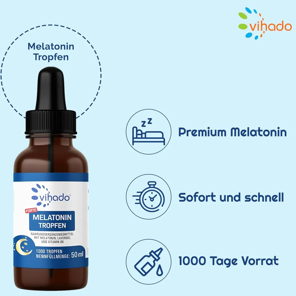 Vihado Melatonin Tropfen> Online