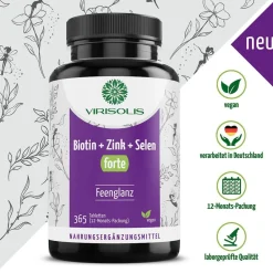VIRISOLIS Biotin + Zink + Selen><noscript><img width=