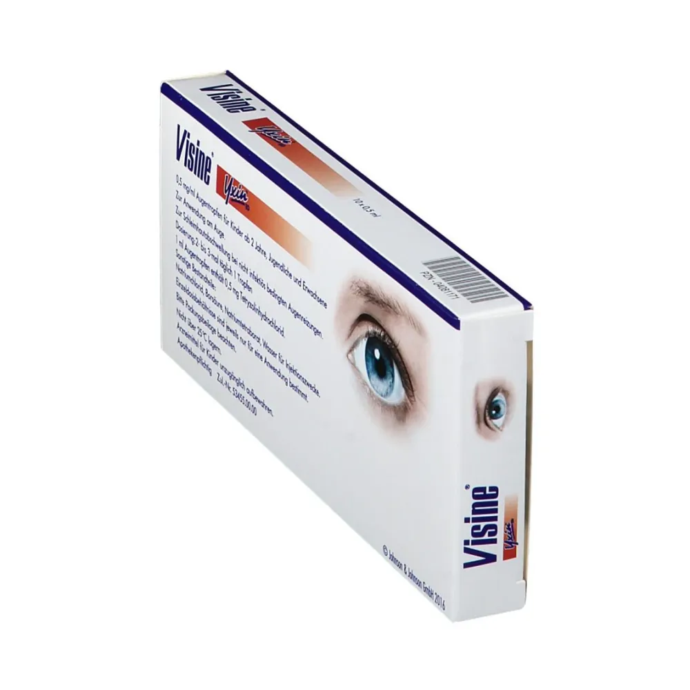 Visine® Yxin® ED Einzeldosispipetten> Clearance