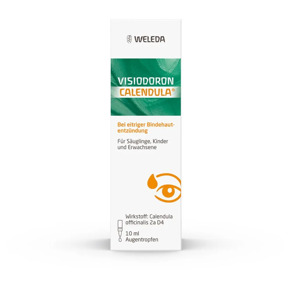 Visiodoron Calendula® Augentropfen - bei eitriger Bindehautentzündung, fördert den Heilungsprozess|WELEDA Discount