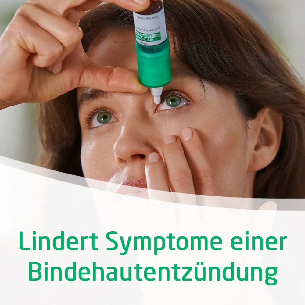 Visiodoron Euphrasia® Augentropfen in Monodosen- bei geröteten, gereizten & tränenden Augen einer Bindehautentzündung|WELEDA Clearance