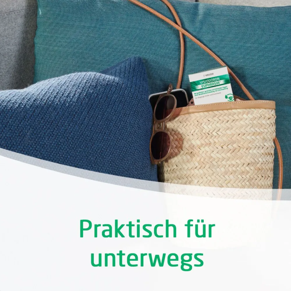 Visiodoron Euphrasia® Augentropfen in Monodosen- bei geröteten, gereizten & tränenden Augen einer Bindehautentzündung|WELEDA Clearance