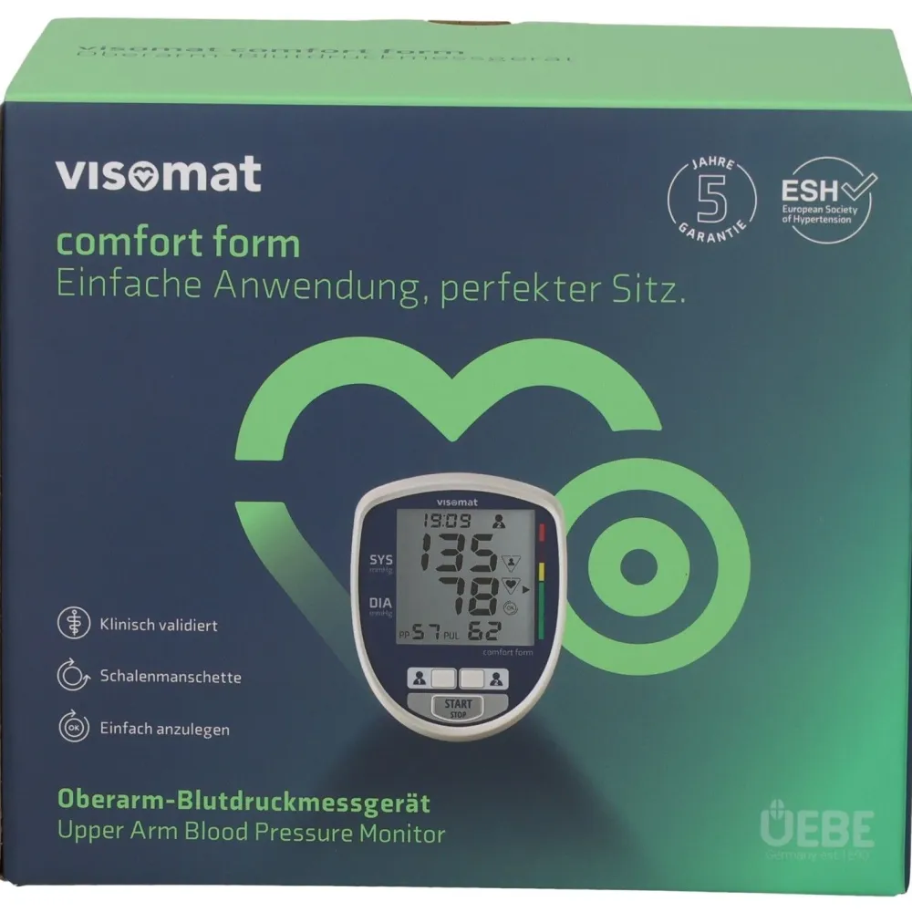 ® comfort form Oberarm Blutdruckmessgerät|visomat Clearance