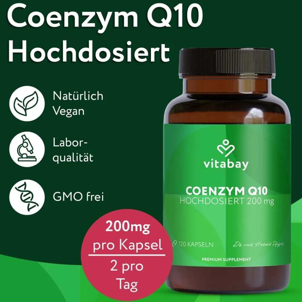 ® COENZYM Q10 komplex 200 mg|vitabay Outlet