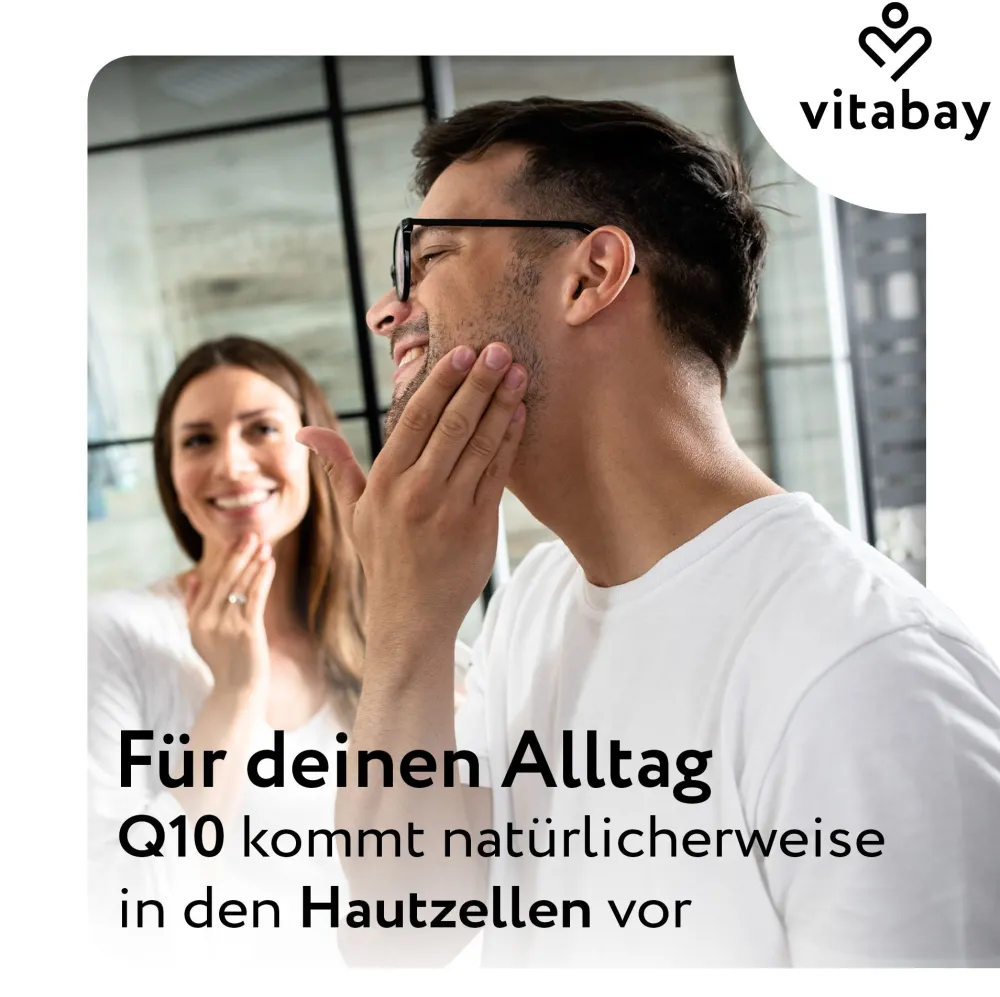 Coenzym Q10 Ubiquinol 200 mg Bioaktiv - Hochdosiert>vitabay Online