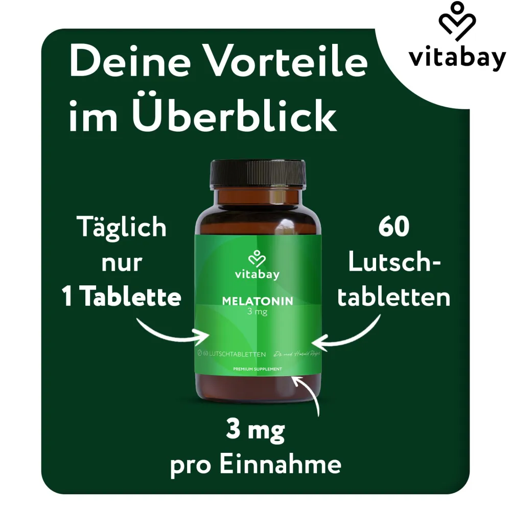 Melatonin 3mg|vitabay Discount