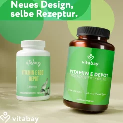 Vitamin E 600 IE Depot|vitabay Outlet