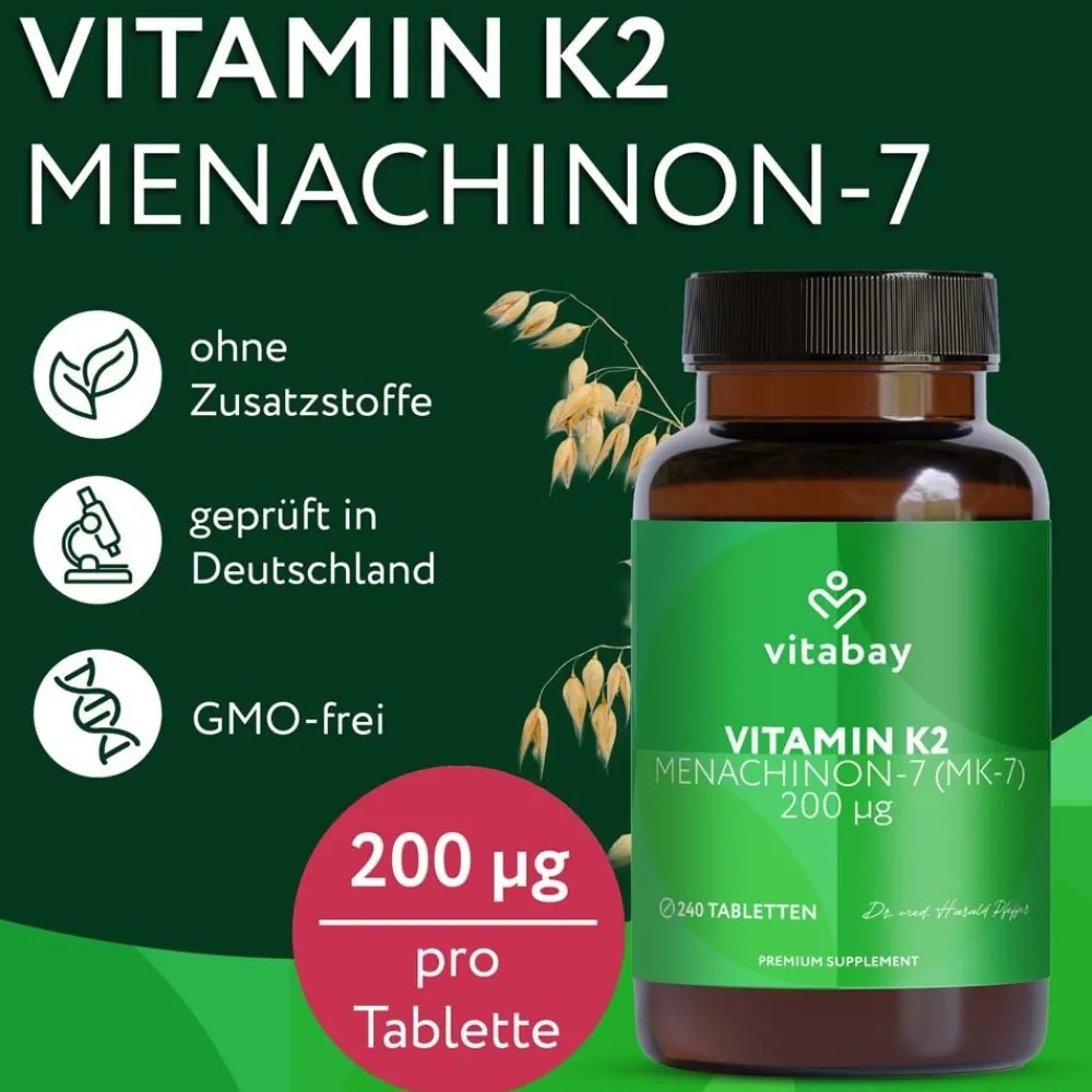 ® Vitamin K2 200 µg|vitabay Clearance