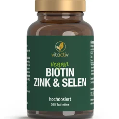 vitactiv Biotin Selen & Zink vegan> Clearance