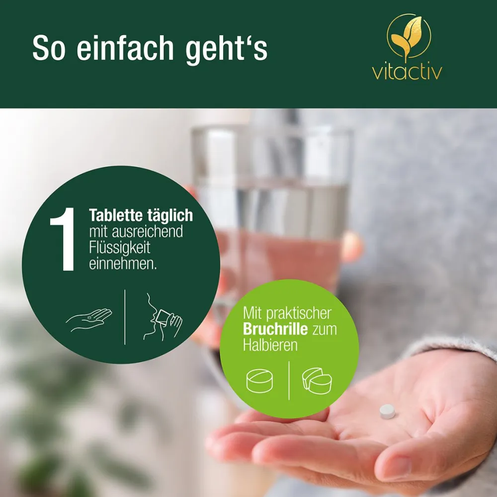 vitactiv Biotin Selen & Zink vegan> Clearance