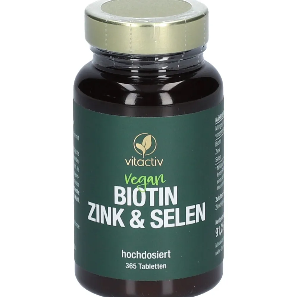 vitactiv Biotin Selen & Zink vegan> Clearance