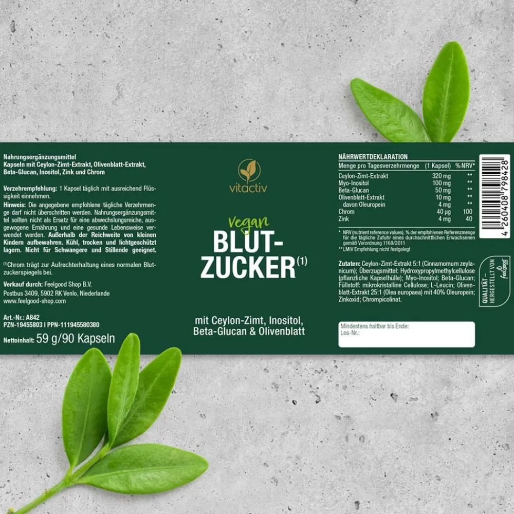 vitactiv Blutzucker Kapseln> Hot
