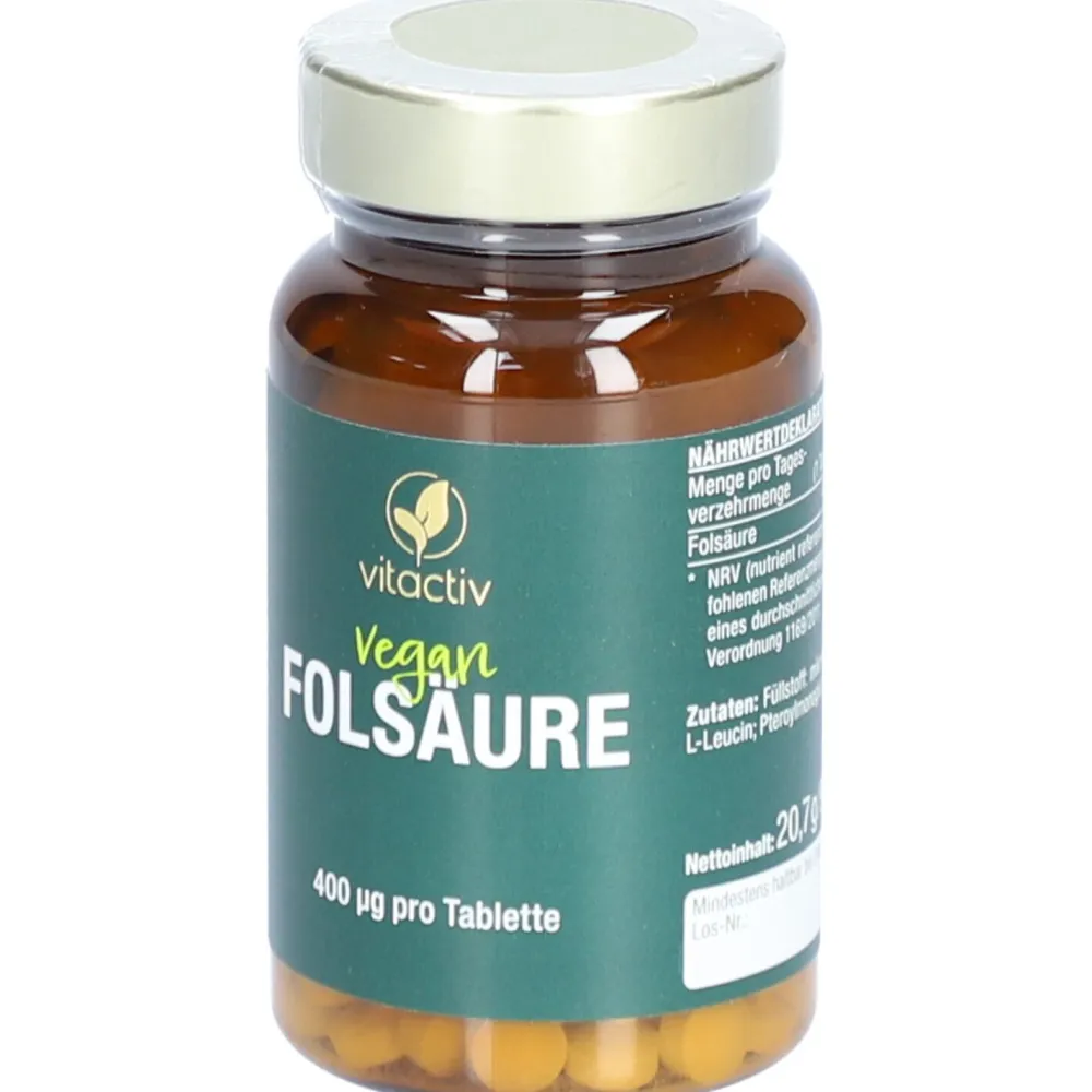 Vitactiv Folsäure Tabletten 400 µg| Online