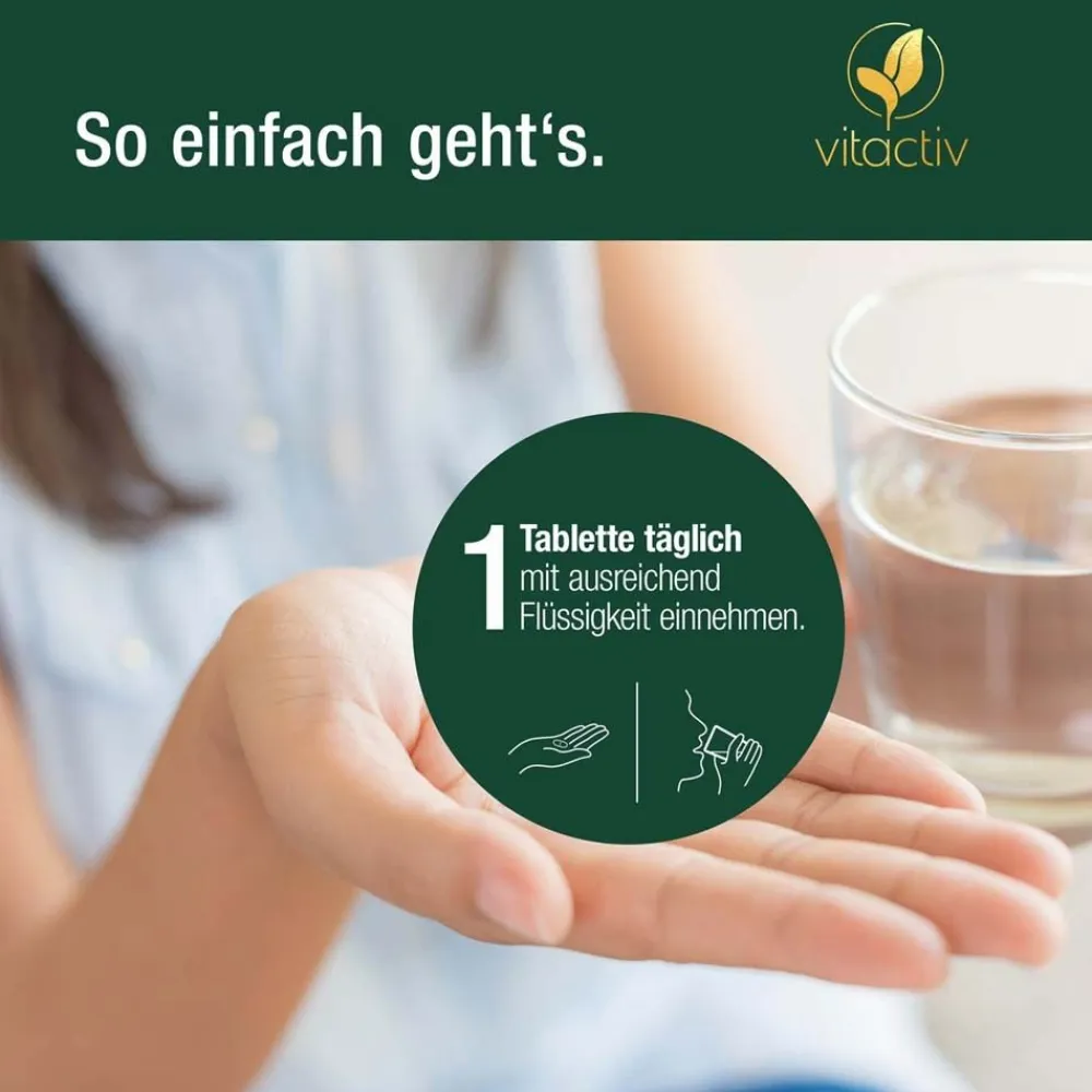 Vitactiv Folsäure Tabletten 400 µg| Online
