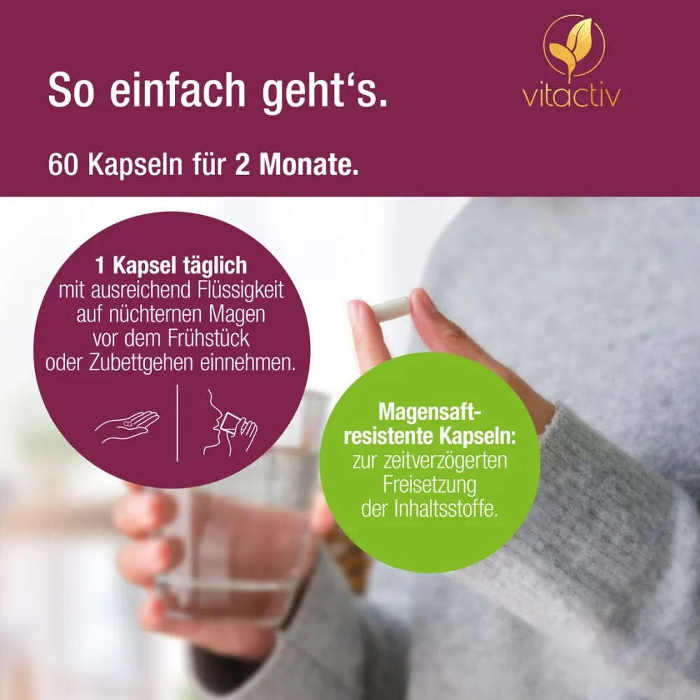 Vitactiv - INTIMFLORA PROBIOTIK - Milchsäurebakterien| Sale