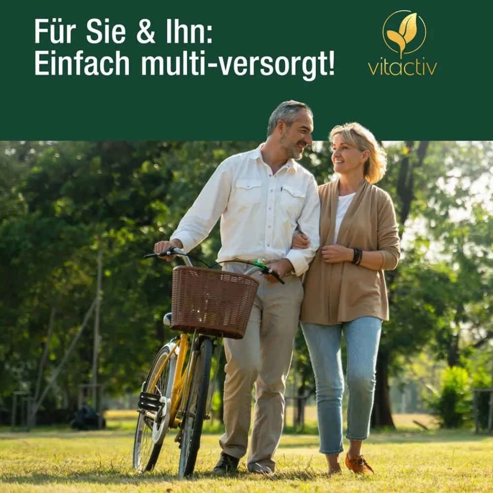 MULTI 50+ Vitamin- & Mineralstoff-Komplex|Vitactiv New