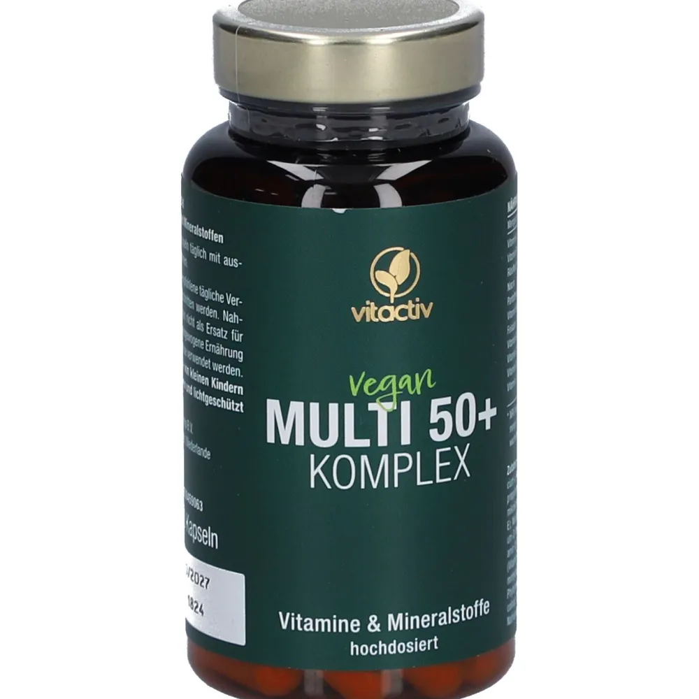MULTI 50+ Vitamin- & Mineralstoff-Komplex|Vitactiv New