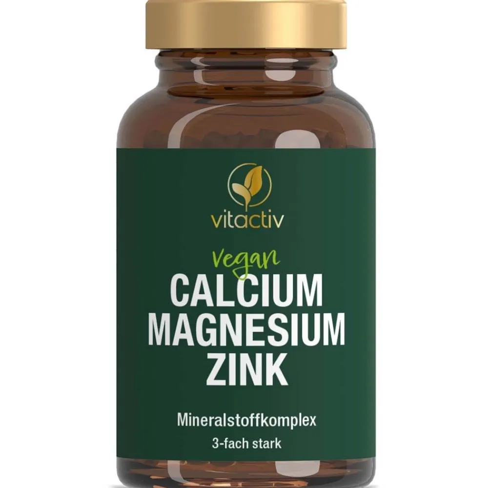 Natural Nutrition Calcium & Magnesium & Zink|Vitactiv Sale