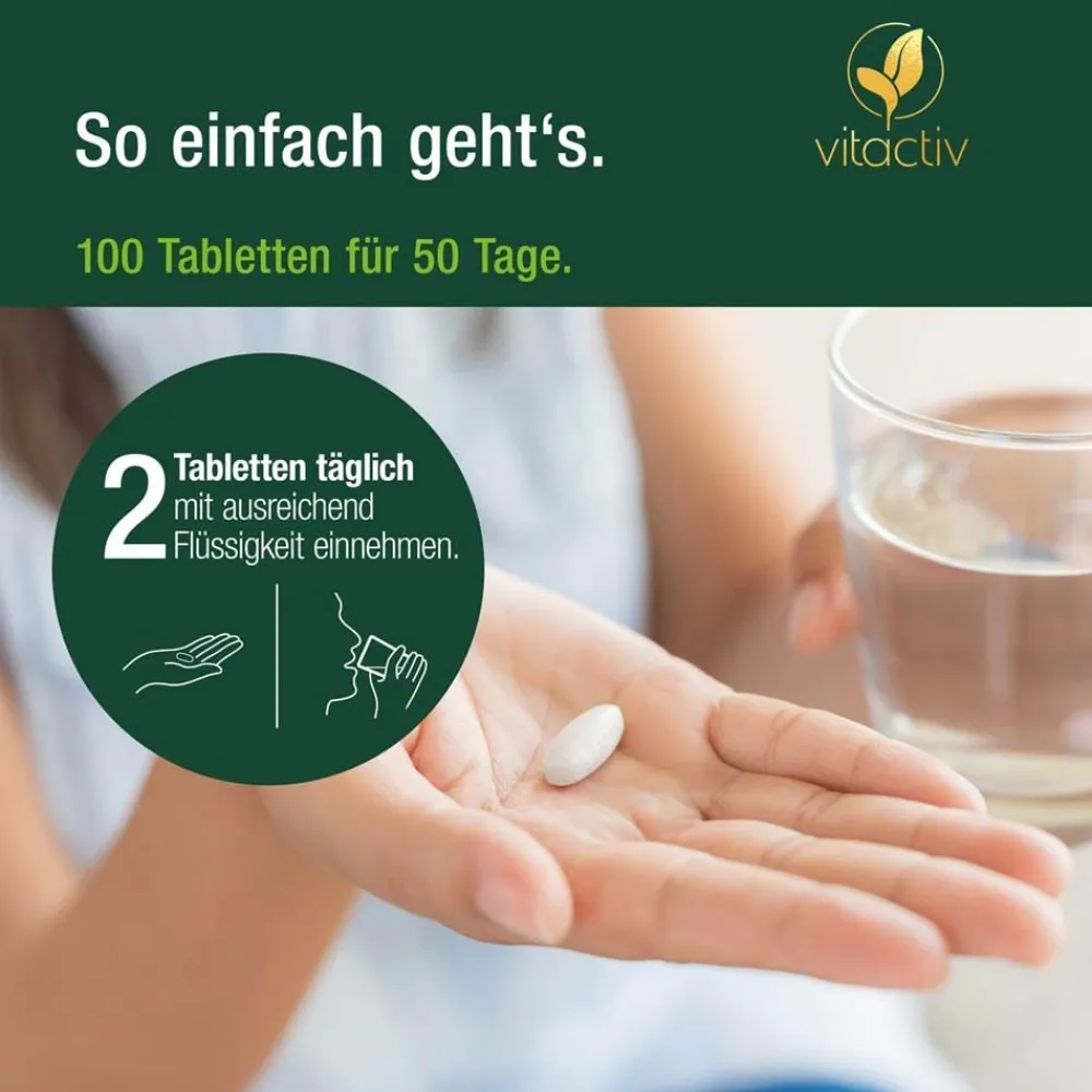 Natural Nutrition Calcium & Magnesium & Zink|Vitactiv Sale