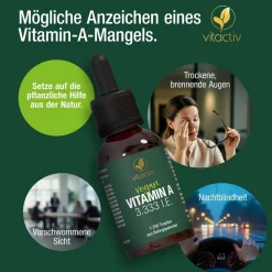 Vitactiv VITAMIN A TROPFEN 3.333 I.E|