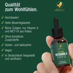 Vitactiv VITAMIN A TROPFEN 3.333 I.E|