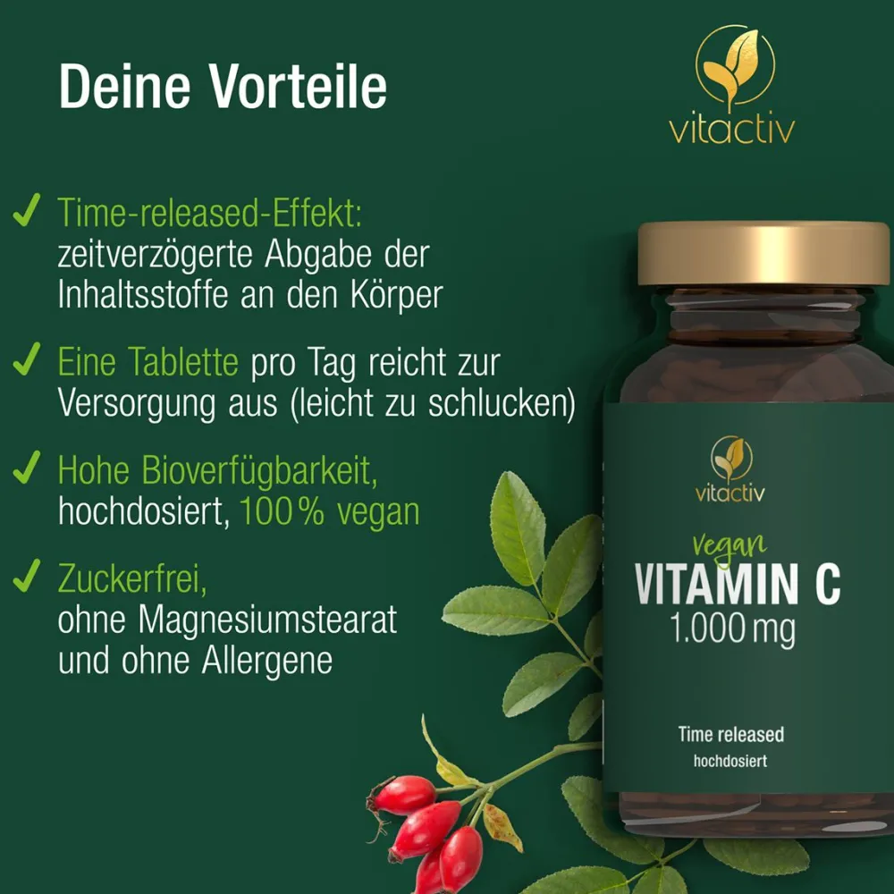 VITAMIN C 1000 mg|Vitactiv Online