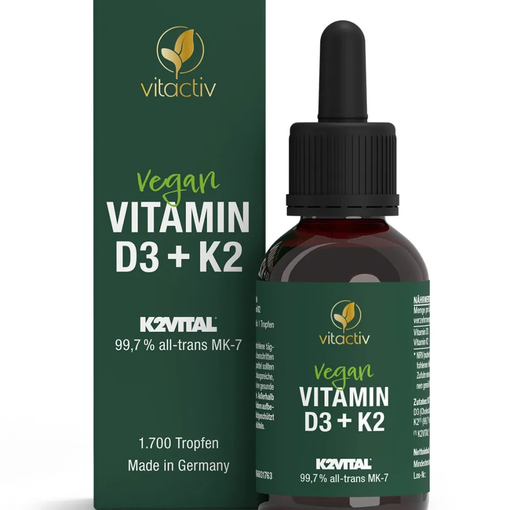 Vitactiv - VITAMIN D3 + K2 TROPFEN> Discount