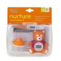 Vital Baby - Hygiene-/Gesundheitsset: Nasensauger, Raumthermometer, Fieberthermometer> Clearance