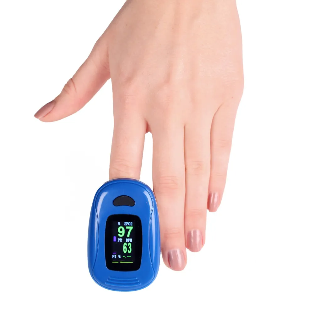 Vital Comfort Puls-Oximeter für die Fingerspitze zur Selbstkontrolle von Sauerstoffsättigung und Pul> New