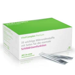 VitalComplex Premium mit Selen für die normale Schilddrüsenfunktion|