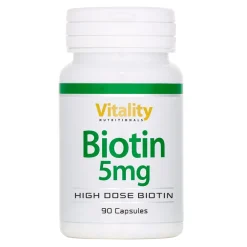 Vitality Nutritionals Biotin 5 mg Kapseln| Outlet