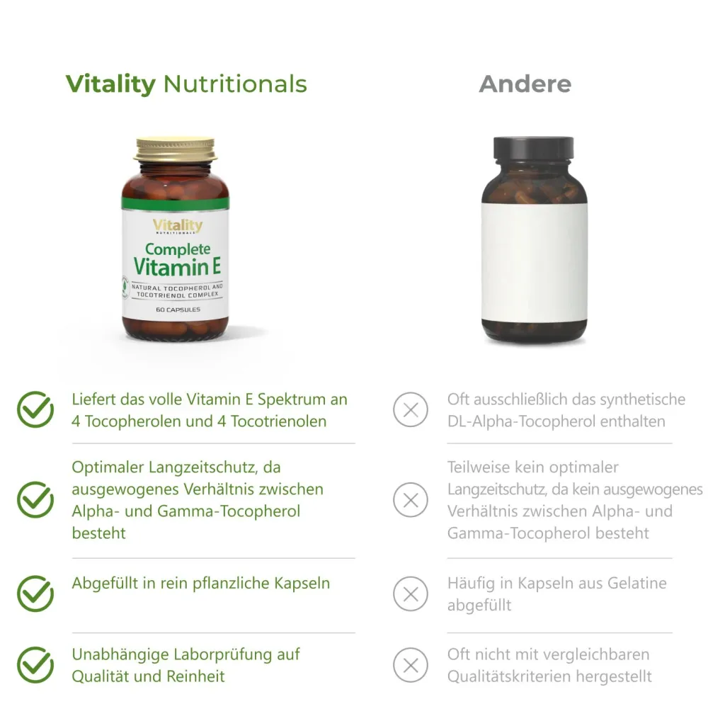 Vitality Nutritionals Complete Vitamin E>