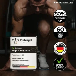 VitalizeNature Shilajit + Ashwagandha – Laborgeprüft vom Prüfengel Institut| Clearance