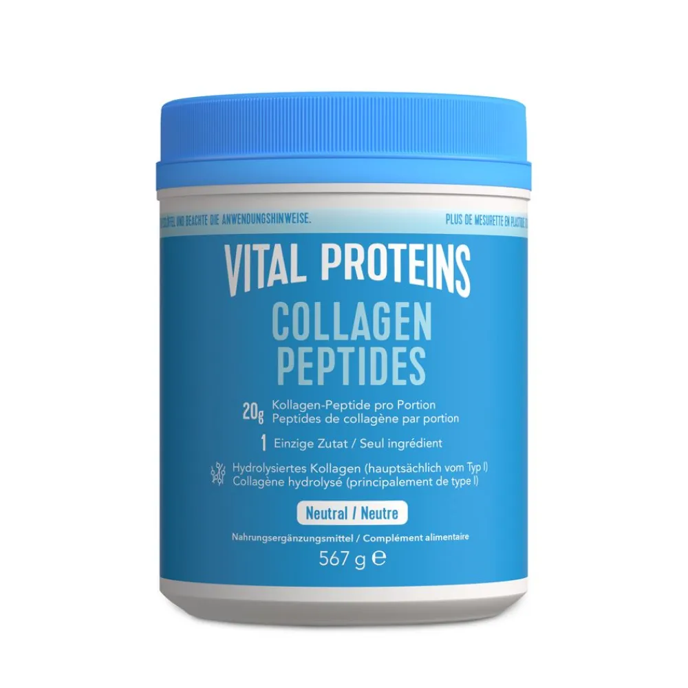 Collagen Peptides 567 g – bioaktive Kollagen-Peptide Typ 1 - reines Kollagen-Hydrolysat|Vital Proteins