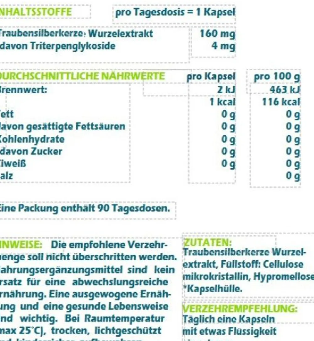 Vitalsee TRAUBENSILBERKERZE 160| Hot